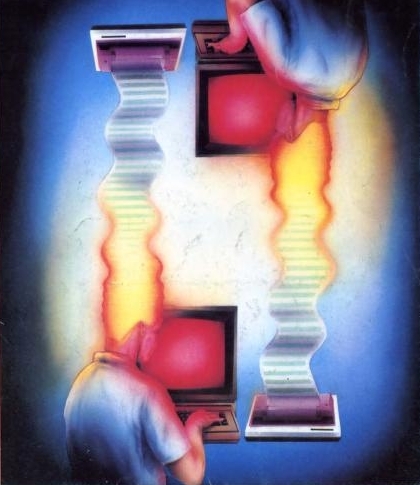Detail from cover of Ahoy Magazine (June 1984)