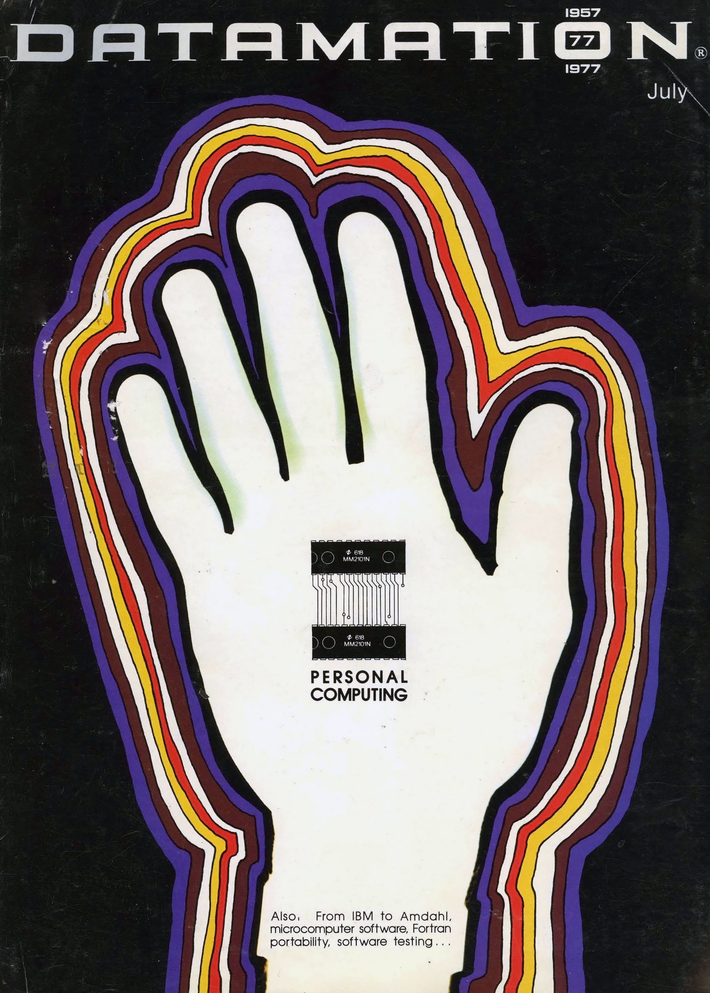  Datamation, Cover for the "Personal Computing" issue