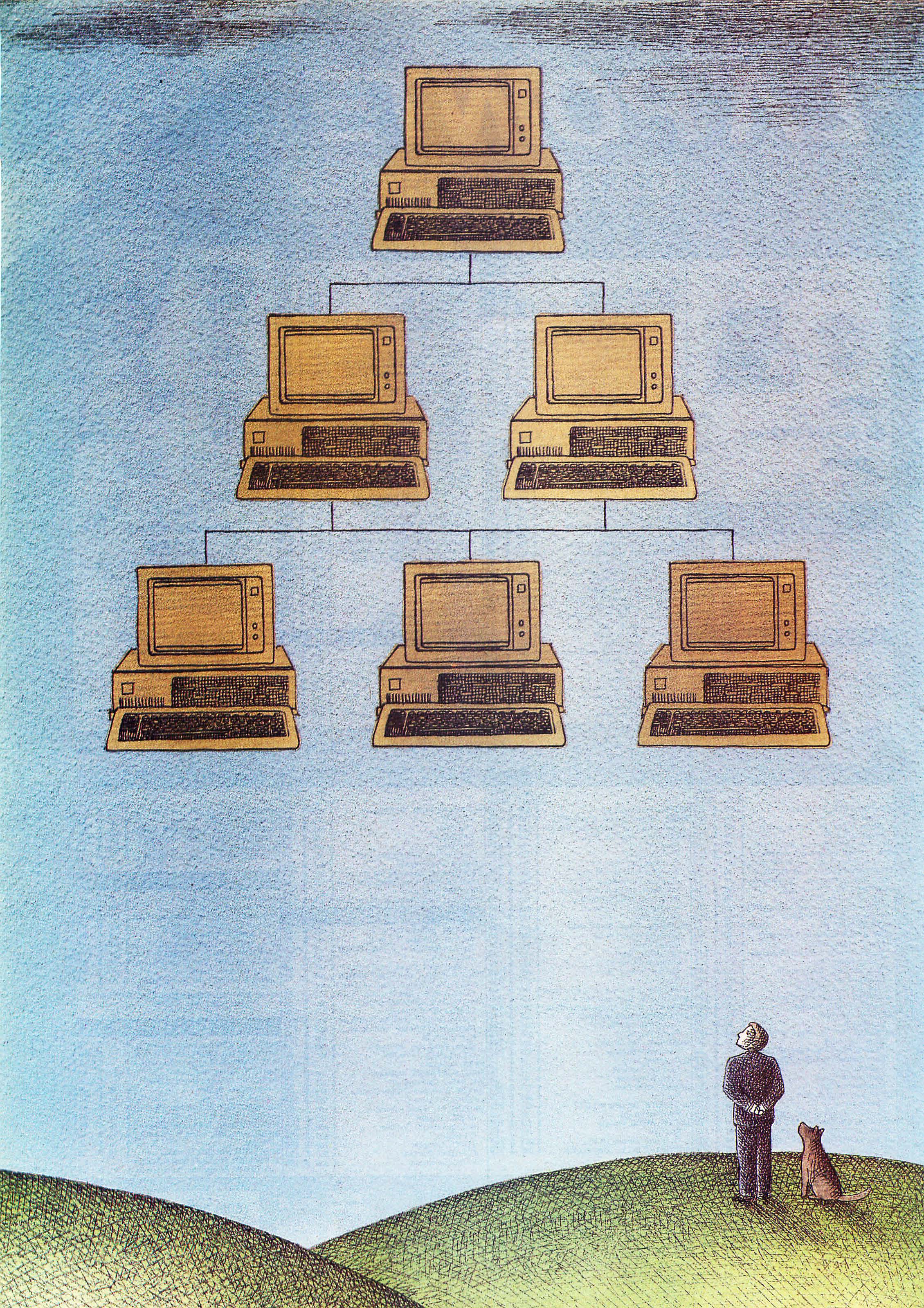 Mel Furukawa, Section illustration from Byte Magazine