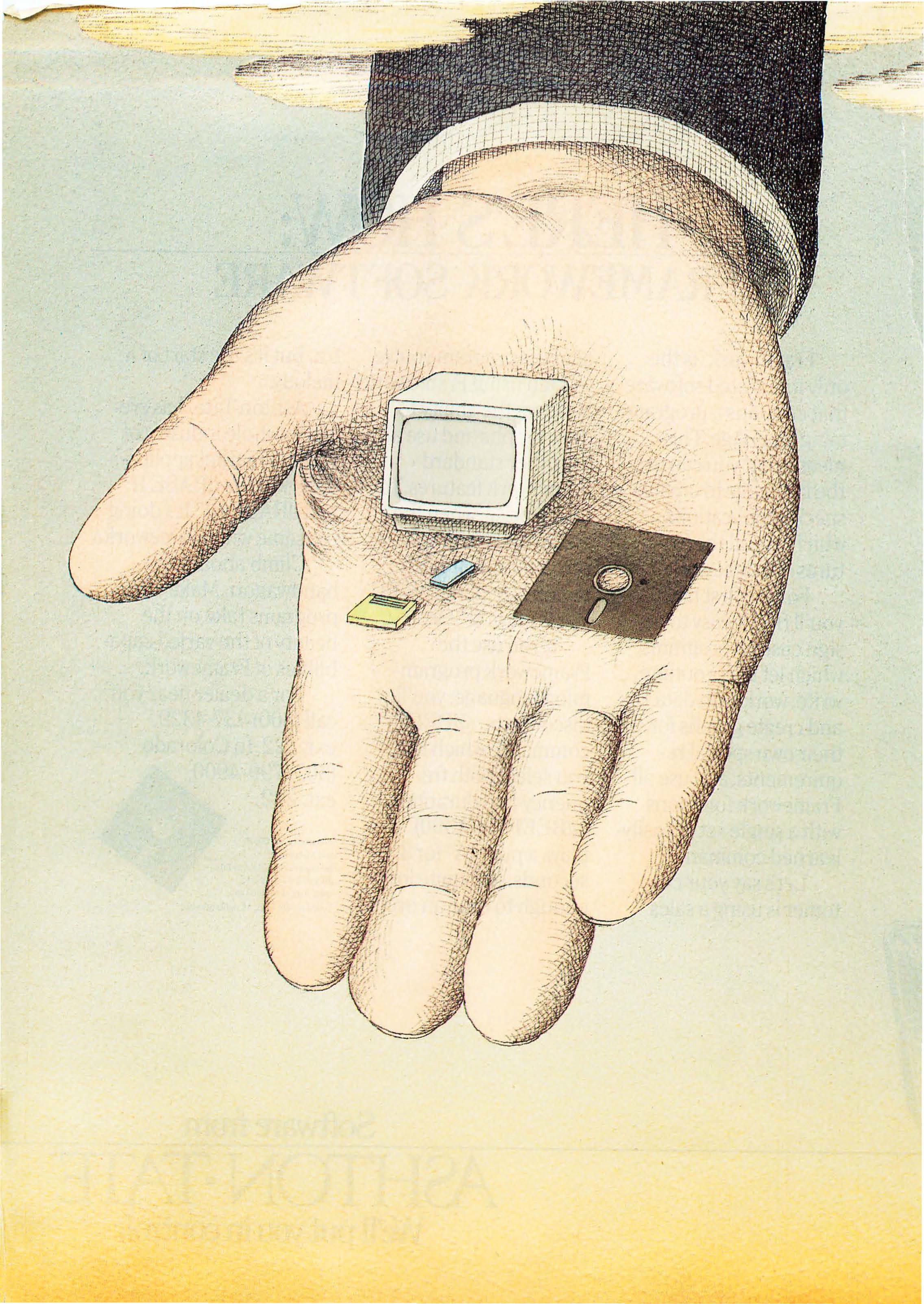 Mel Furukawa, section illustration from Byte Magazine