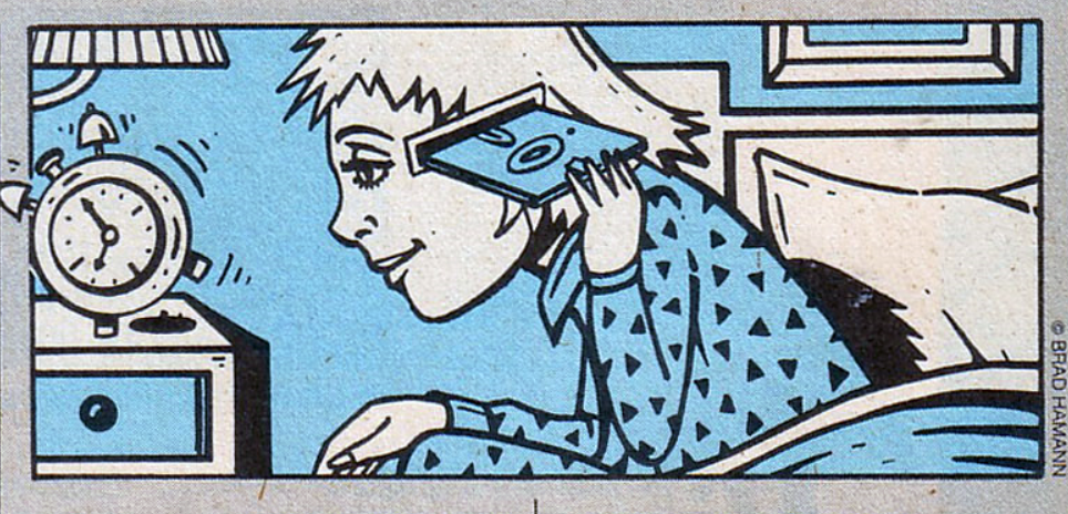 Brad Hamann, Illustration from the Article "Basic Plus" in Enter Magazine, May 1985