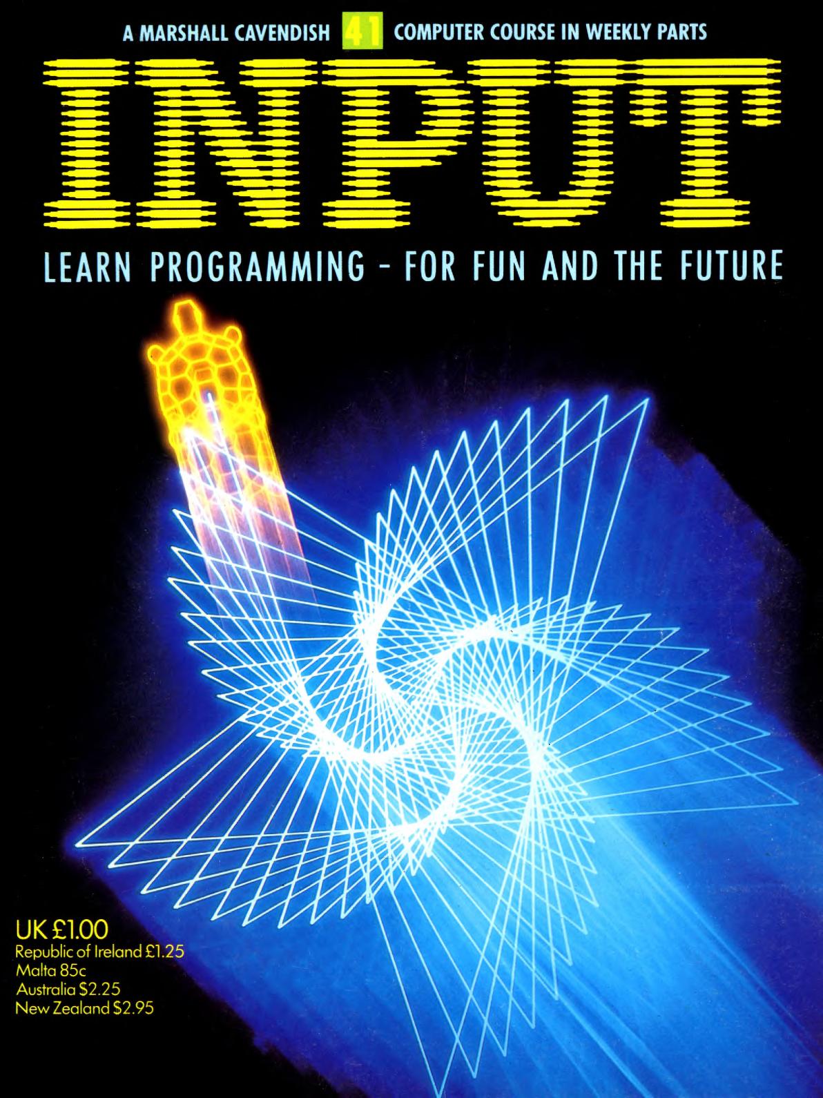 Cover of Input Magazine Vol 4, No. 41 (1984)