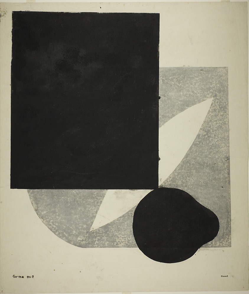 Kōshirō Onchi Forme No. 9: About Black Color