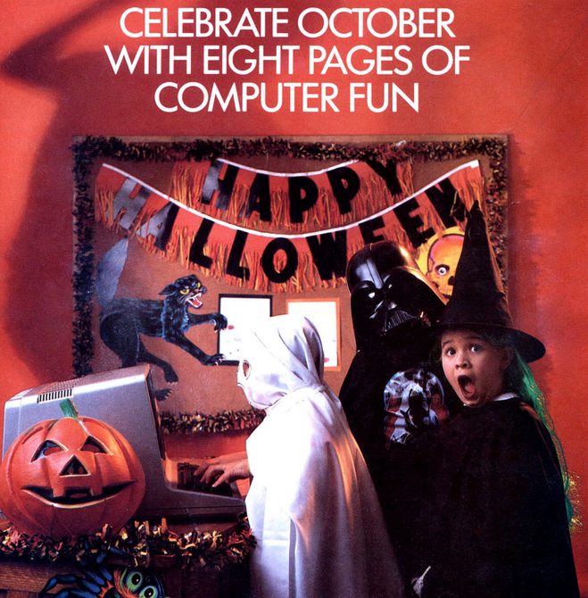 Unknown Artist: Illustration from the article “Cover image” in Teaching.and.Computers-1983-10 ().