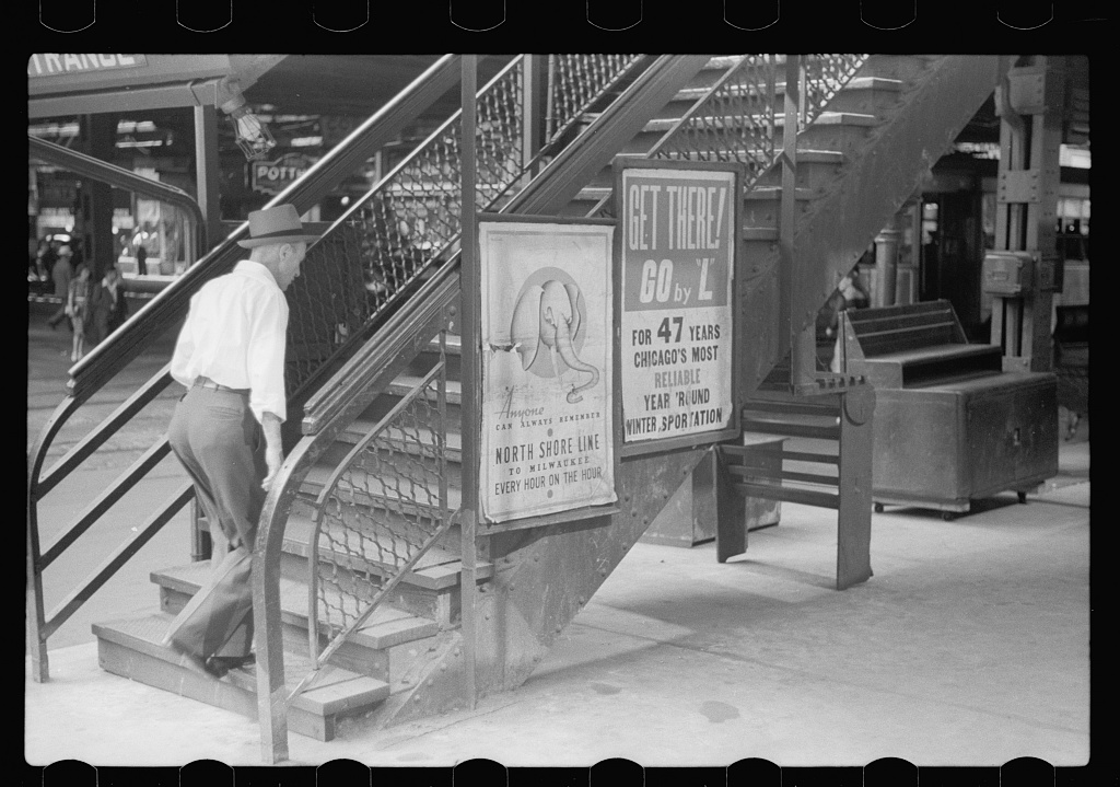 L steps, Chicago, Illinois