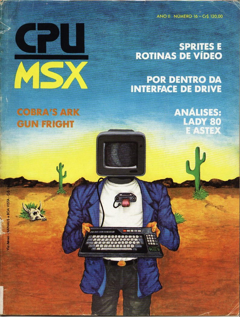 Cover from CPU Magazine (Brazil) 1990